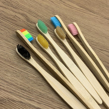 Load image into Gallery viewer, Eco-friendly 12 & 10-Pack Soft Bristle Bamboo Toothbrushes
