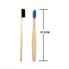 Load image into Gallery viewer, Eco-friendly 12 & 10-Pack Soft Bristle Bamboo Toothbrushes