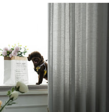 Load image into Gallery viewer, Japanese Style Linen Curtain