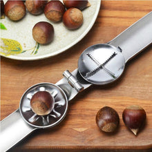 Load image into Gallery viewer, Durable Stainless Steel Chestnut Walnut Cracker Sheller