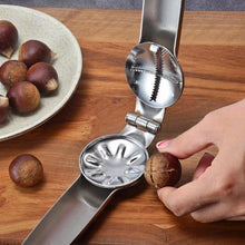 Load image into Gallery viewer, Durable Stainless Steel Chestnut Walnut Cracker Sheller