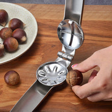 Load image into Gallery viewer, Durable Metal Walnut & Chestnut Nut Cracker